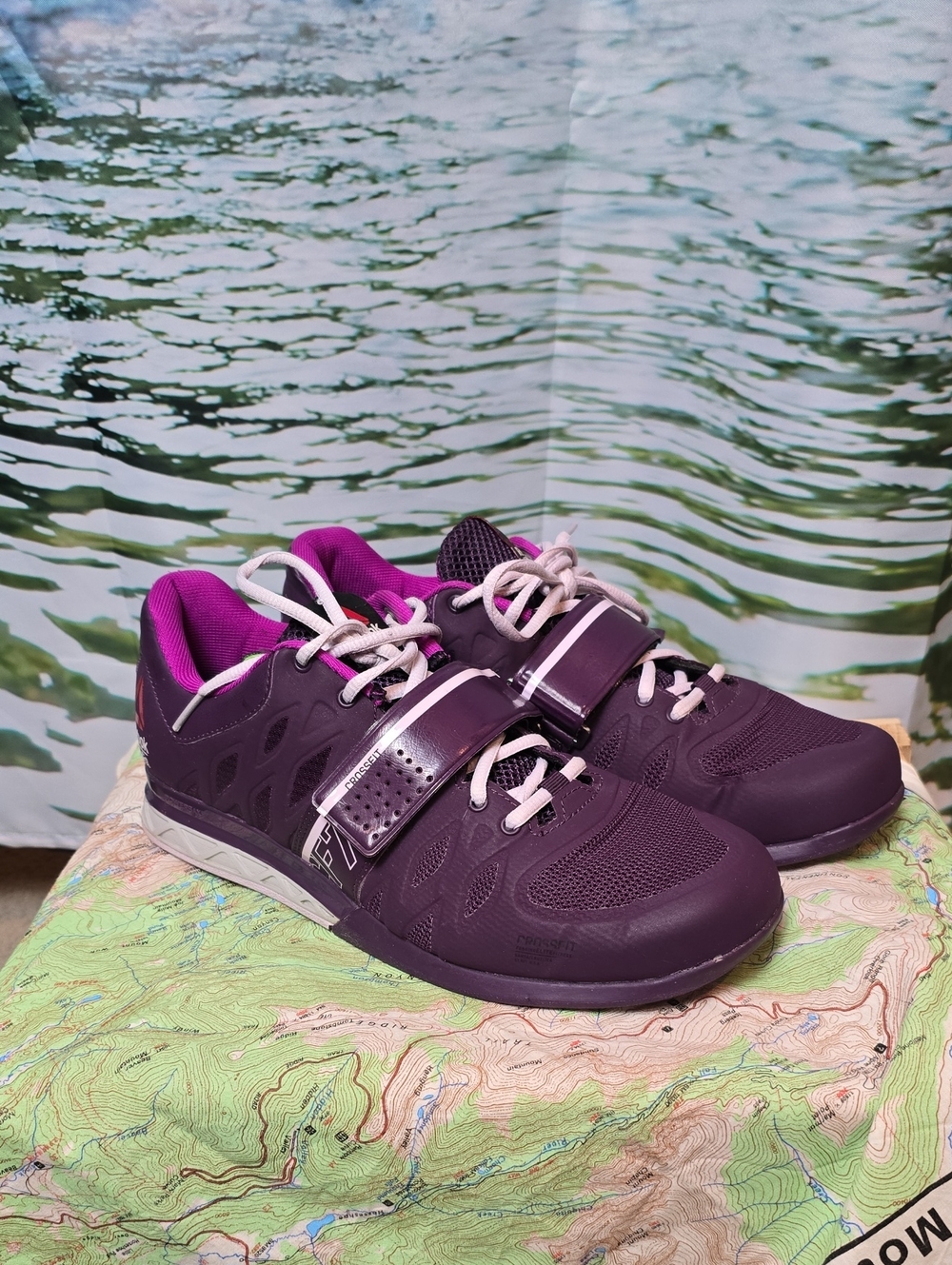Purple Reebok CrossFit Lifter 2.0 women's training shoes